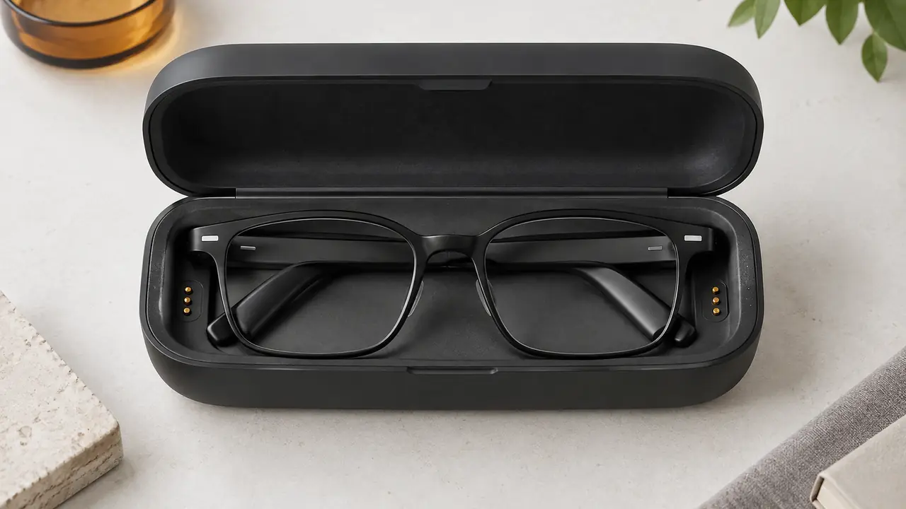 Smart glasses battery life explained: mAh, hours and use - Battery and charging